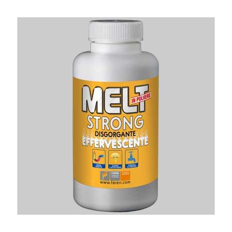 DISGORGANTE EFFERVESCENTE IN POLVERE MELT STRONG  Gr 600     FAREN