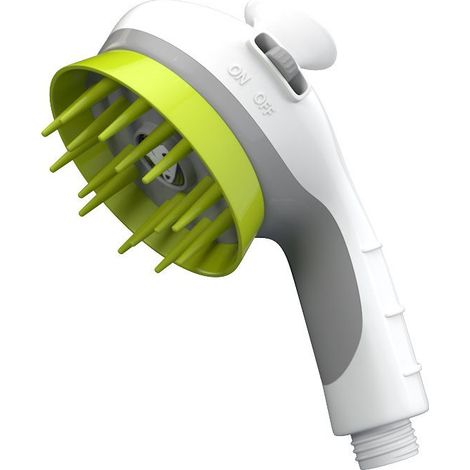 EASYCOMFORT Peigne de mode douche pulvérisateur peigne brosse de Massage outil d'arrosage brosse à eau chien de compagnie chat adapté (1/5)
