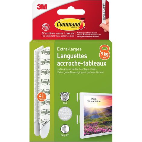 4er-Pack Command 3M weiße Klebestreifen COMMAND (1/5)