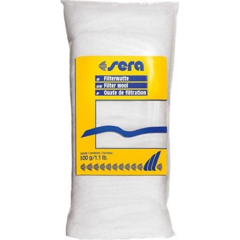 Algodón Sera para filtros Sera 500 g