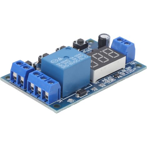 Module de charge et de décharge de batterie avec voltmètre intégré, protection contre les sous-tensions et les surtensions. (1/5)