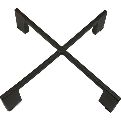 GRIGLIA PER CUCINA A GAS NARDI MM 240 X 240 IN GHISA QUADRATA PIANO G 3602 (1/4)