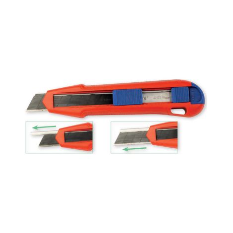 Cutter romus cutix barre stabilisatrice lame verrouillable