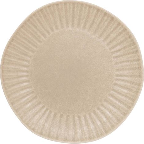 4er-Set runde Nyero-Dessertteller, Durchmesser 21 m, beige - Atmosphera créateur d'intérieur (1/2)