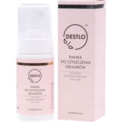 Espuma limpiadora para gafas, mascarillas, gafas protectoras, pantallas y filtros UVA/UVB, 100 ml.