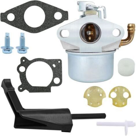 Kit carburateur 12211 215369 215369 215434 792970 798654 214706T pour motoculteur Briggs & Stratton 150000 850 Intek 190 John Deere 020382 Poulan Pro PRRT850 96092001301 (1/5)