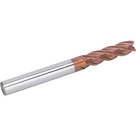 Schaftfräser aus Wolframstahl, 4-fach, Fräser für Aluminiumbearbeitung, CNC-Werkzeug, 10x100x10D (1/5)