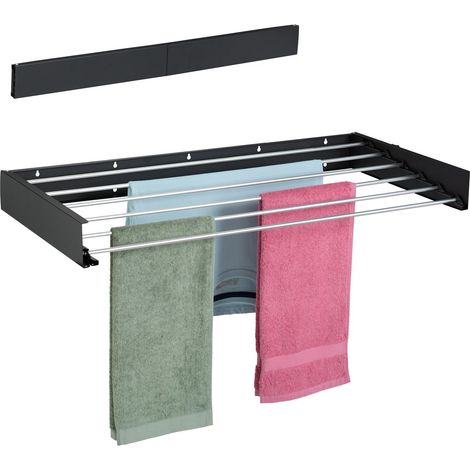 Tendedero plegable de pared para interior y exterior