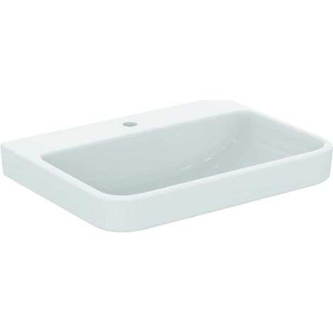 Lavabo IS i.life B 1HL sans huile 650x480x180mm Blanc
