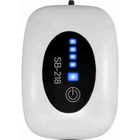 Pompe à air pour aquarium portable rechargeable – Autonomie 70h – Débit 2 x 3L/min – Silencieuse 40dB – Idéale pour aquariums jusqu'à 30 gallons