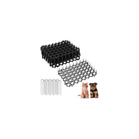 Tapis Répulsif Chat - 6 pièces, Tapis Répulsif Chat Anti-Morsure + 10 Ancrages - Pour Protection Zone (1/5)