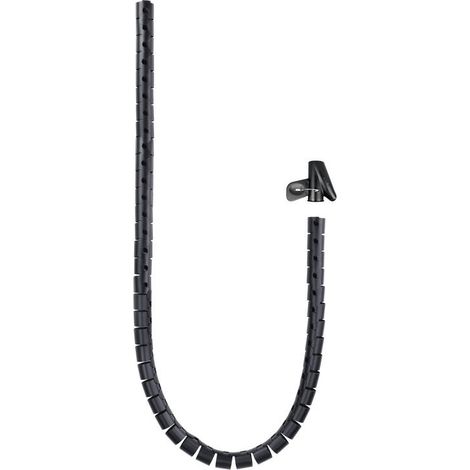 Organizador de Cables NANOCABLE 10.36.0002-BK (1/4)