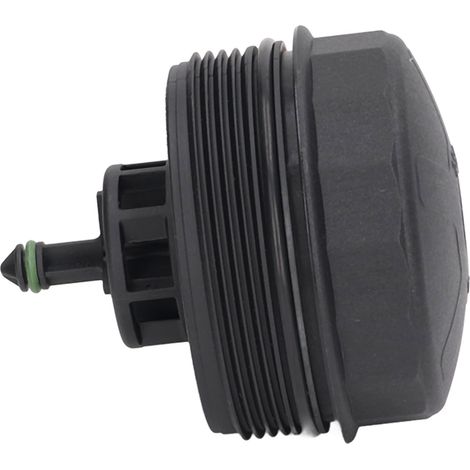 Couvercle de boîtier de filtre à huile 11427525334 Noir ABS Pièce de rechange pour BMW Série 1, 2 et 3, X6, X5 et 328i (1/5)
