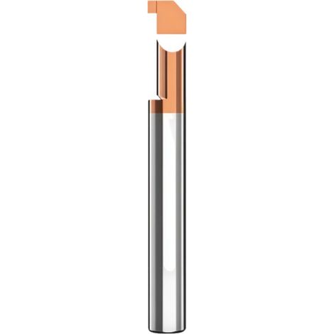 Effizientes einschneidiges Drehmeißel aus Wolframkarbid für reibungslose Gewindeschneidvorgänge in Metallen (3R0.15XL15XD4)