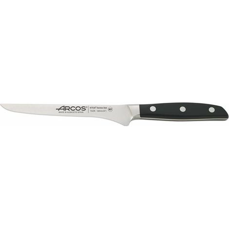 COUTEAU À JAMBON MANHATTAN - Couteau long et fin à lame flexible et à bord lisse. Surtout pour couper le jambon et autres gros morceaux de viande.