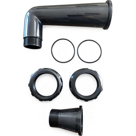 Jetly – Raccord pour vanne sélectrice de filtre de piscine – Conçu pour pression élevée – Limite les fuites – Compatible avec filtre Kripsol 1.5"