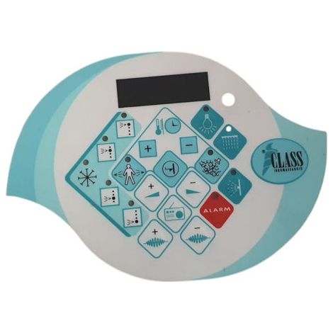 Mascherina per tastiera vasca idromassaggio Glass 640601
