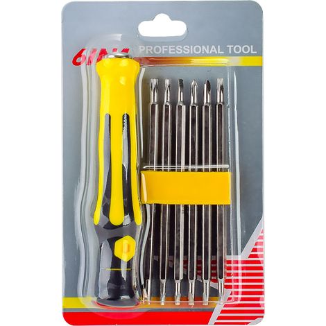 Tournevis En Forme De Y Et U - Kit Réparation Mobile Électronique - Outils Précis Composants Délicats - Set 6 Pièces (1/5)