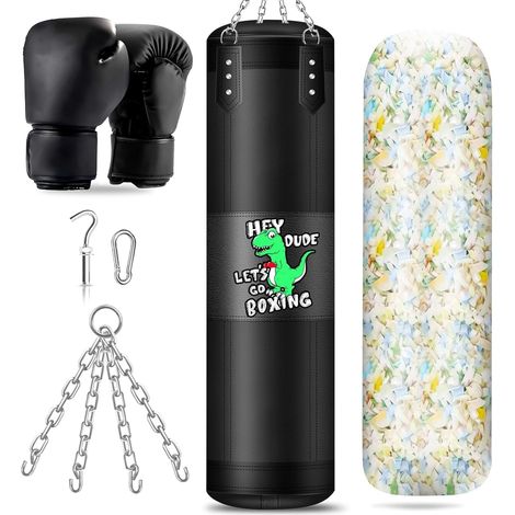 Sac de Boxe pour Enfants avec Gants de Boxe (1/5)