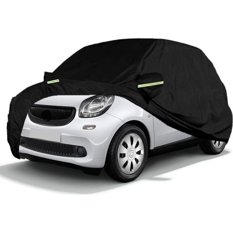Housse de voiture imperméable compatible avec Smart Fortwo W451 W453 (2016-2024), housse de voiture extérieure respirante protégeant de la pluie, du soleil et de la poussière (1/5)