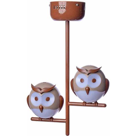 Lampada a sospensione per bambini 2x20W G9 OWL ML244 Milagro (1/5)