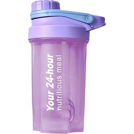 Protein Shaker 600ML für Supplement Shakes mit Sieb & Mess-Skala (1/5)