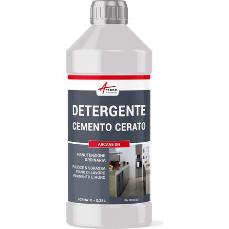 Detergente cemento: pavimento, parete, piano di lavoro - 0,25 L - ARCANE INDUSTRIES