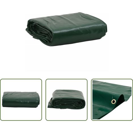 Bâche anti-UV -  Bâche vert 2,5x4,5 m 650 g/m² (1/5)