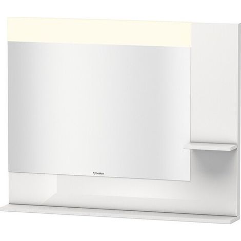 Miroir DuravitVERO 142x1000x800m avec éclairage noyer nature