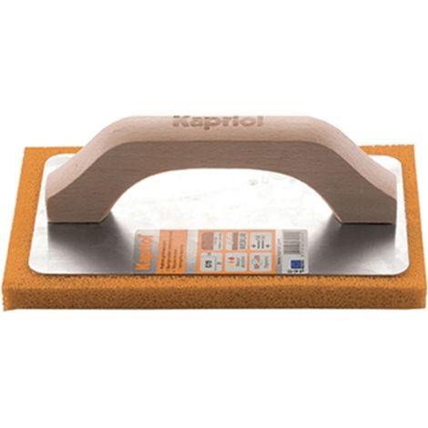 TALOCHE EPONGE EN CAOUTCHOUC ORANGE 14X21 - KAPRIOL - 23046