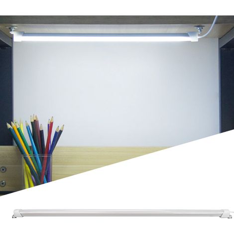 Tube lumineux LED à intensité variable avec trois couleurs de lumière, lampe de bureau pour dortoir alimentée par USB, lampe de bureau protégeant les yeux des étudiants. (1/5)
