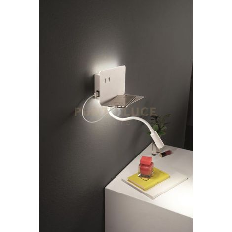 APPLIQUE MENSOLA STAN A LED BIANCO 8,5W 3000K 560LM L.20CM