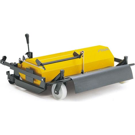 Stiga – Accessoire aérateur 2+4WD pour tracteur frontal – Élimination mousse et mauvaises herbes – Compatible modèles tracteurs à coupe frontale