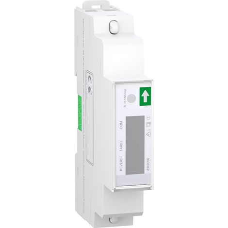 Acti9 iEM - compteur d'énergie mono - 230V - 45A - afficheur Modbus - A9MEM2050