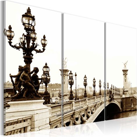 Quadro - Passeggiata romantica per Parigi - 90x60 (1/4)