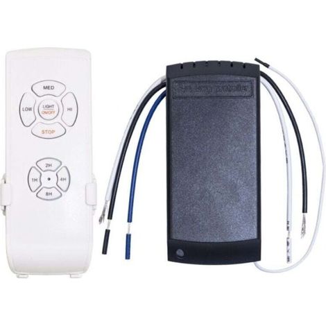 Smart Wireless Ceiling Fan Light with Remote Control Receiver, Battery-Free Ceiling Fan Remote Control (1/4)