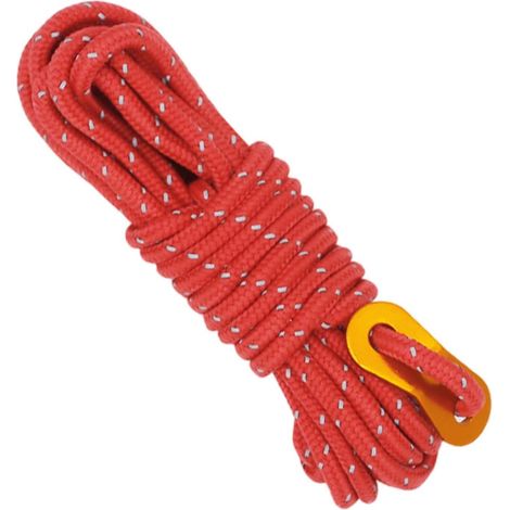 Campingschnur, Campingseil 4 mm reflektierendes  Outdoor Gear Zeltseil, stabil und verschleißfest, für Zeltplane, Campingzelte (1/5)