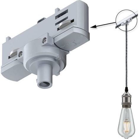 Paulmann 91385 ProRail3 Universal-Pendeladapter Silber (1/5)