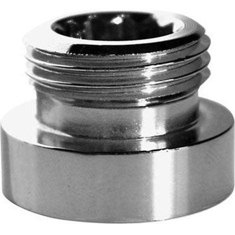 Reduzierstück für Belüfter aus verchromtem Messing F24 GWx1/2"" GZ