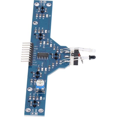 Module de capteur infrarouge pour l'évitement d'obstacles avec suivi à 5 canaux, adapté aux robots jouets intelligents. (1/5)