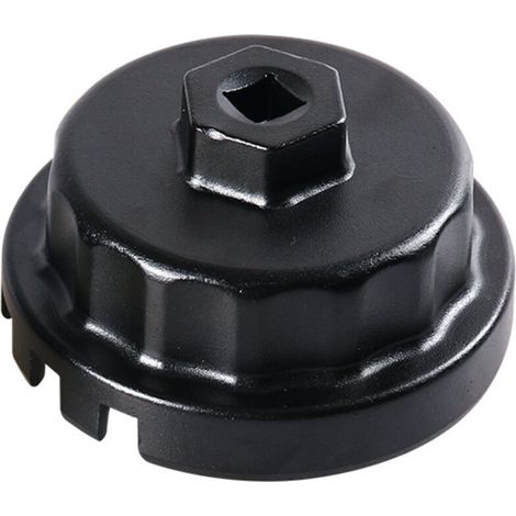Ölfilterschlüssel für Toyota (Ölfilterkappen-Ausführung, 64 mm) für Lexus, Camry, 4Runner, RAV4, Tundra, Tacoma, Highlander, Sienna, Sequoia, Avaion und Venza (2,5–5,7 l Motoren).