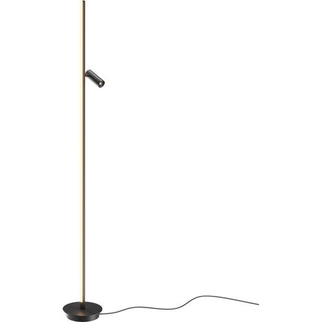 Maytoni Thin Lampe de lecture moderne à intensité variable noire 3000 K 800 lm