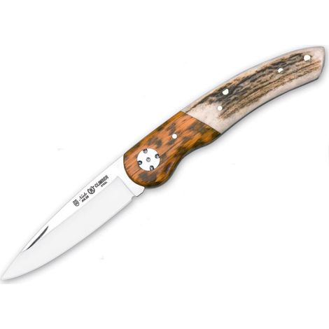 Messer Kletterer 404 Miguel Nieto 17,5 cm, mit Stahlklinge von 7,5 cm und mango Hirschhornkachel