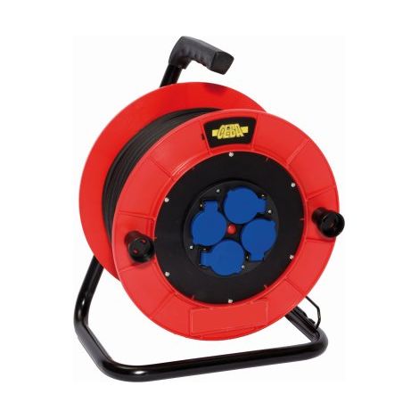 Enrouleur Câble Ceba 25m H07rnf Câble H07rn-f, Disjoncteur Intégré, 4 Prises - Ceba (1/3)