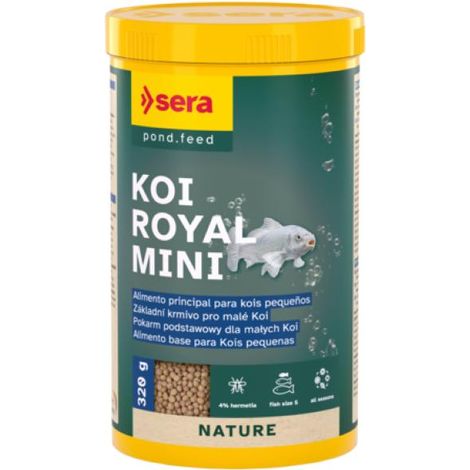 Sera Koi Royal Mini - Alimento principal para el desarrollo óptimo de los kois de hasta 12 cm