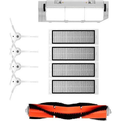 Filtre HEPA pour aspirateur robot Xiaomi Mi 1/1S SDJQR01RR SDJQR02RR SDJQR03RR Roborock E3, S4, S4 Max, S5 et brosse latérale (1/5)