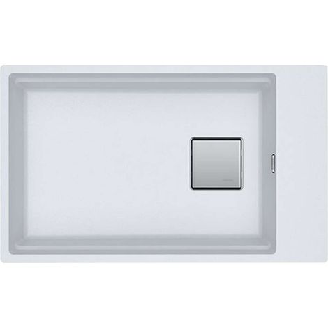 Franke Kubus 2 - Lavello in fragranite KNG 110-62, 76x46 cm, bianco-ghiaccio 125.0512.517