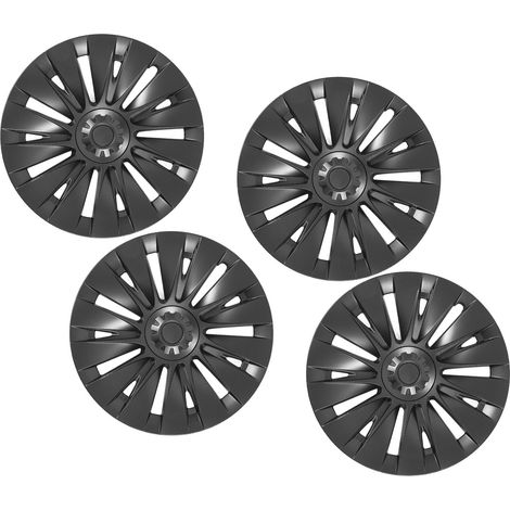 4 Jantes Enjoliveurs Remplacement Couvre-Roue Tesla Model Y 19 Pouces 2020-2023 Lot de 4 (1/5)