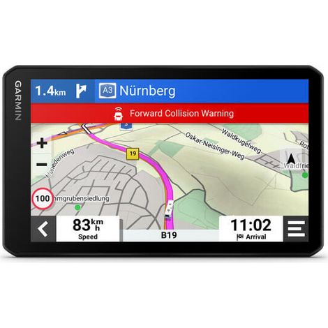 Garmin CamperCam 795 navegador Fijo 17,8 cm (7") TFT Pantalla táctil 271 g Negro (1/4)