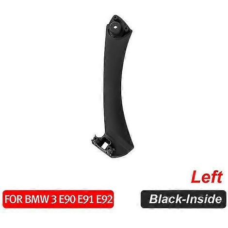 Poignée de porte intérieure gauche pour BMW E90 E91 (berline) Noir (1/5)